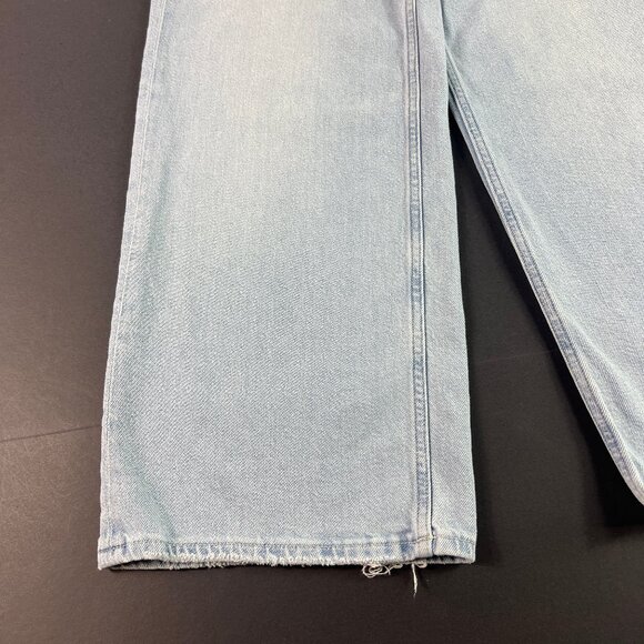 Rails Jeans Women's 26x26* Angeleno Crop Ultra Wide Leg Light Blue Denim Tag 24 - Picture 5 of 16